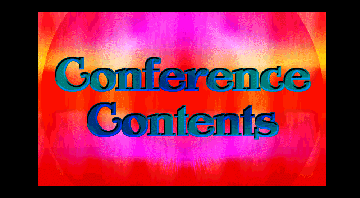 Conference Contents